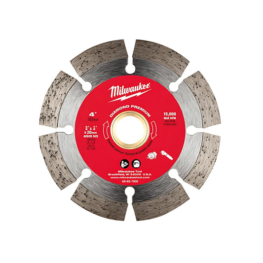 4 In. Diamond Premium Segmented-Milwaukee-49-93-7000-6003