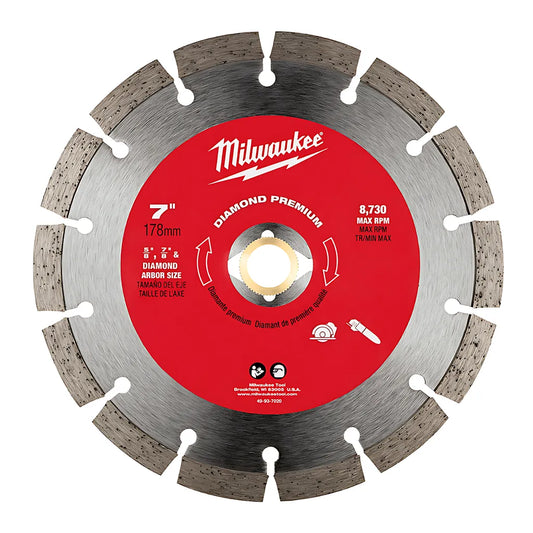 7 In. Diamond Premium Segmented-Milwaukee-49-93-7020-6680