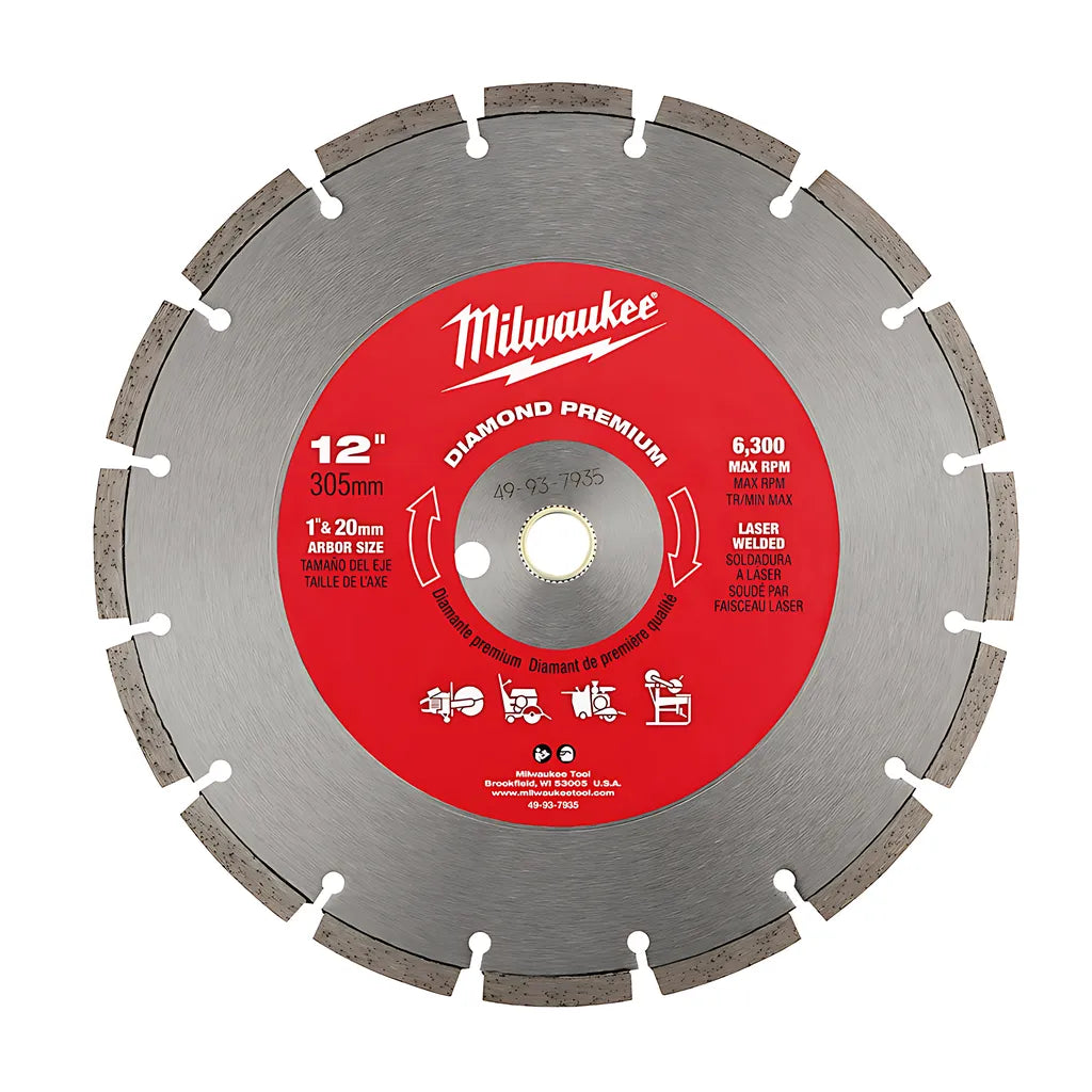 12 In. Diamond Premium Segmented-Milwaukee-49-93-7935-4451