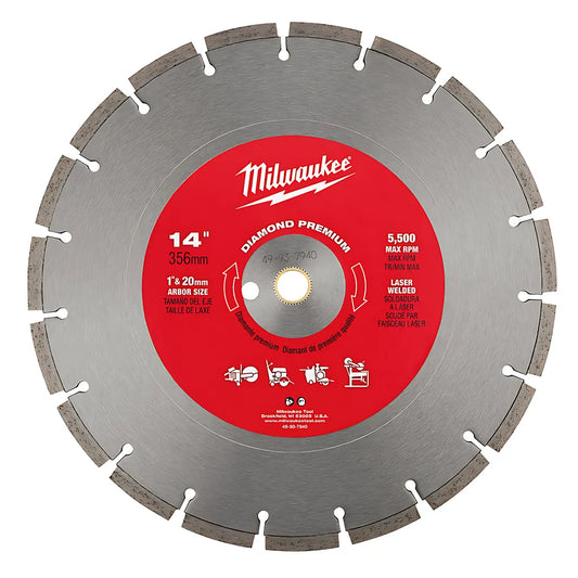 14 In. Diamond Premium Segmented-Milwaukee-49-93-7940-4699