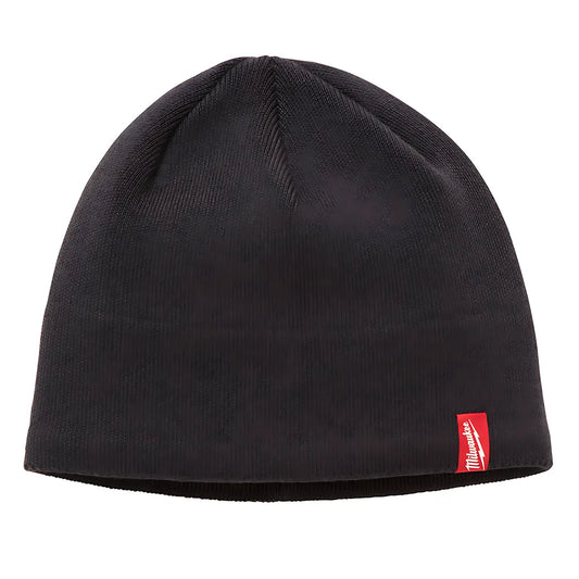 Fleece Lined Knit Hat - Gray-Milwaukee-502G-7986