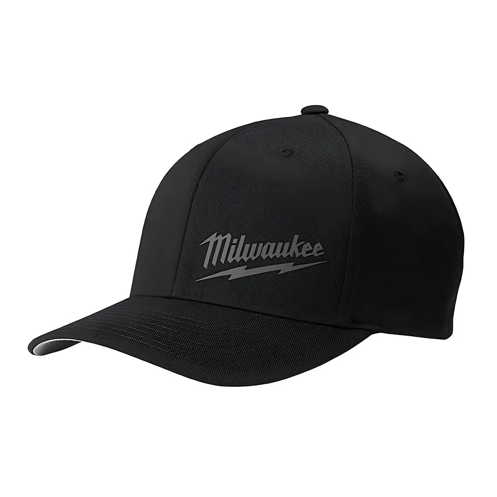 Flexfit® Fitted Hat - Black L/Xl-Milwaukee-504B-LXL-7988