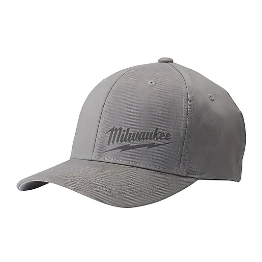 Flexfit® Fitted Hat - Gray L/Xl-Milwaukee-504G-LXL-7989