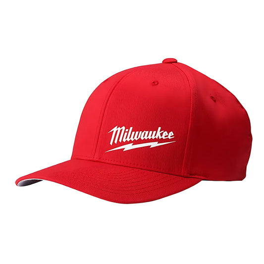 Flexfit® Fitted Hat - Red L/Xl-Milwaukee-504R-LXL-7992