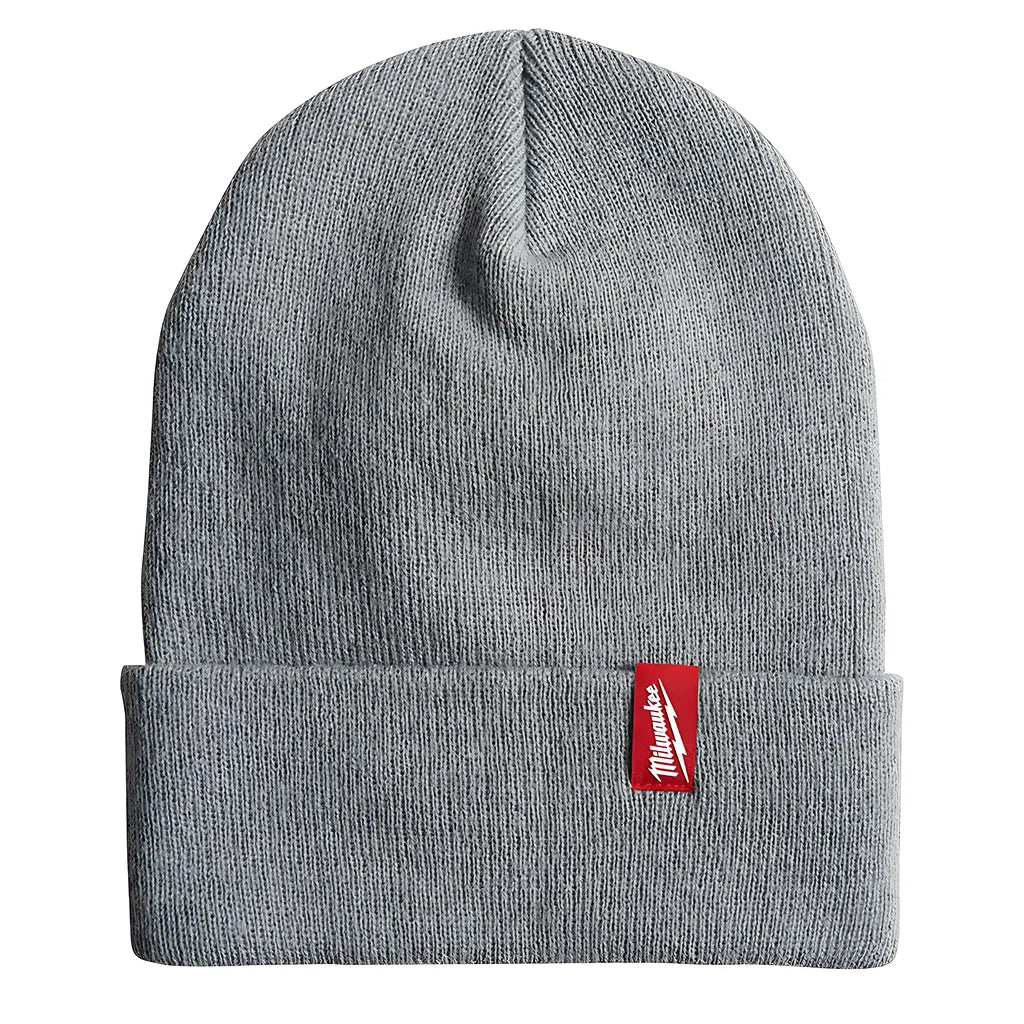 Acrylic Cuffed Beanie - Gray-Milwaukee-506G-7132