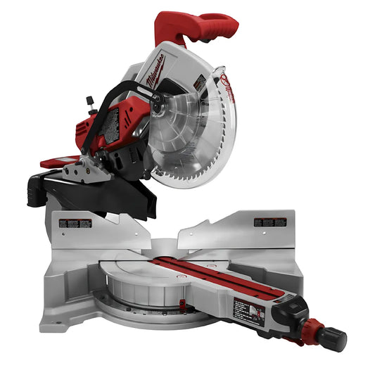 12 In. Dual-Bevel Sliding Compound Miter Saw-Milwaukee-6955-20-4456