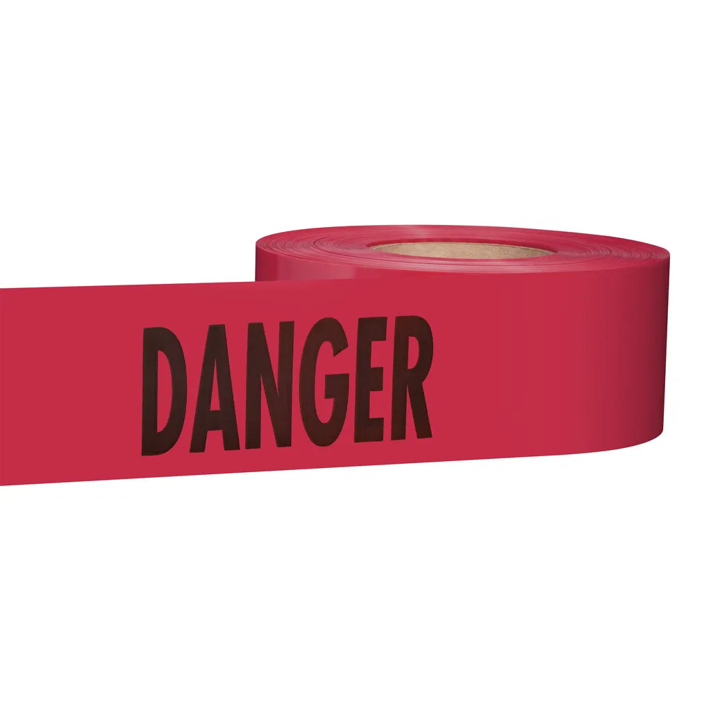 1000 Ft. Red Barricade Tape-Danger-Milwaukee-71-1004-4101