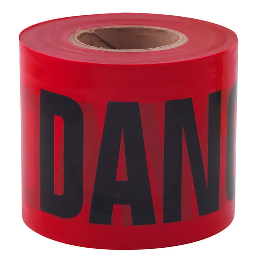 200 Ft. Red Barricade Tape - Danger/Peligro-Milwaukee-77-0204-5128