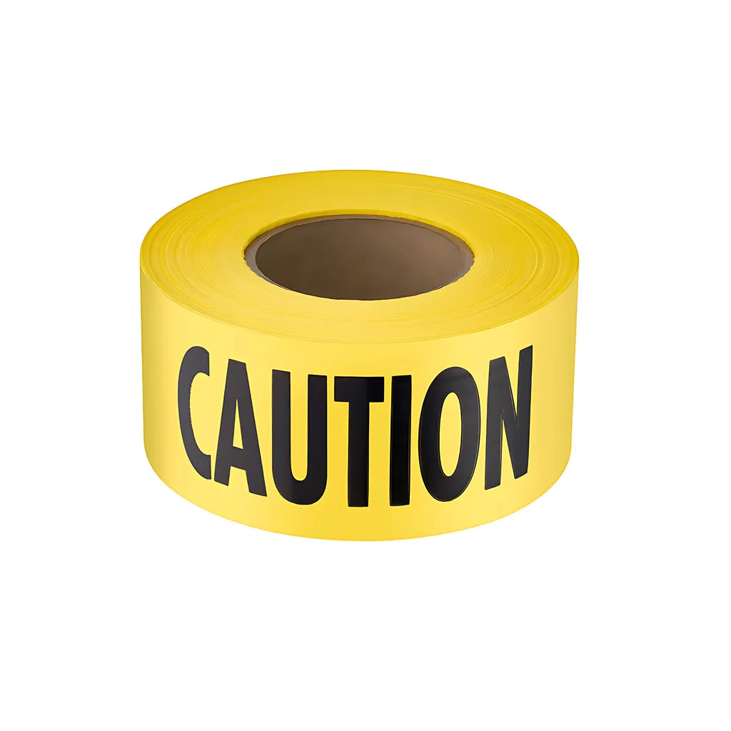 1000 Ft. Premium Yellow Barricade Tape - Caution-Milwaukee-77-1001-4100