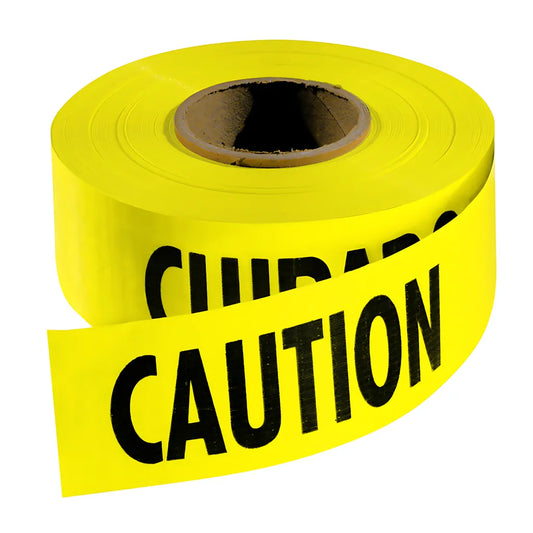 1000 Ft. Yellow Barricade Tape - Caution/Cuidado-Milwaukee-77-1002-4104