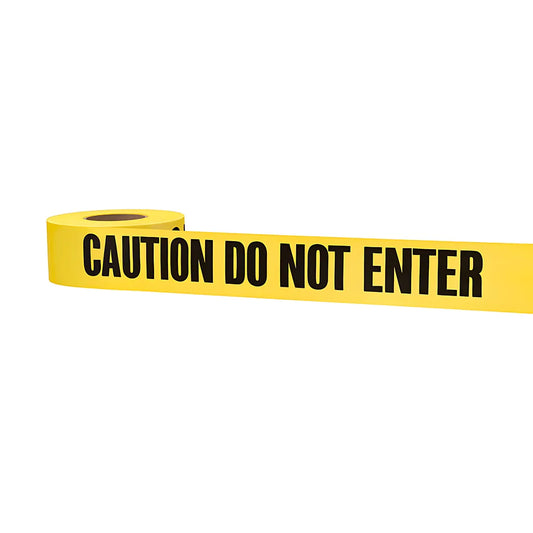 1000 Ft. Premium Yellow Barricade Tape - Caution Do Not Enter-Milwaukee-77-1006-4102