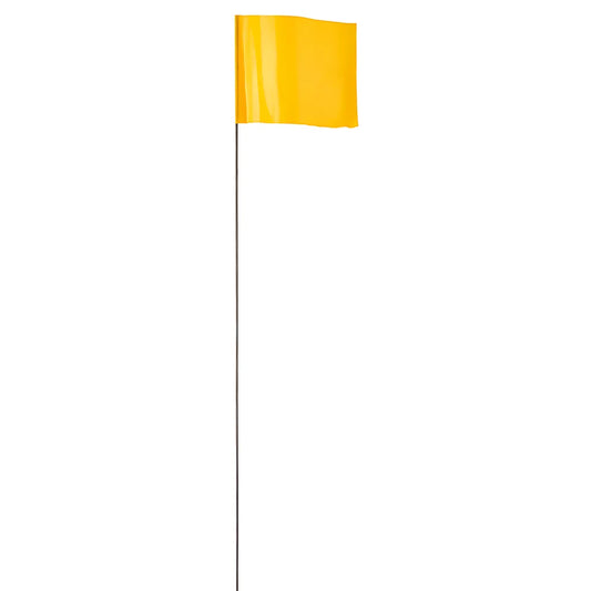 2.5 In. X 3.5 In. Yellow Flag Stakes Milwaukee-78-004-142