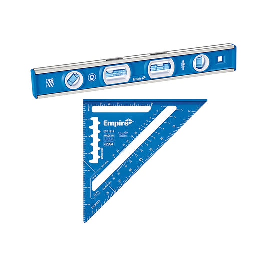 12 In. True Blue® Magnetic Tool Box Level And Rafter Square-Milwaukee-EM81-12P-4483