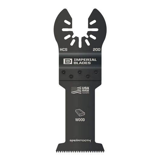 Imperial Blades Iboa200-1 One Fit 1-3/8" Speartooth Fast Cut Wood Blade, 1Pc-Milwaukee-IBOA200-1-8510