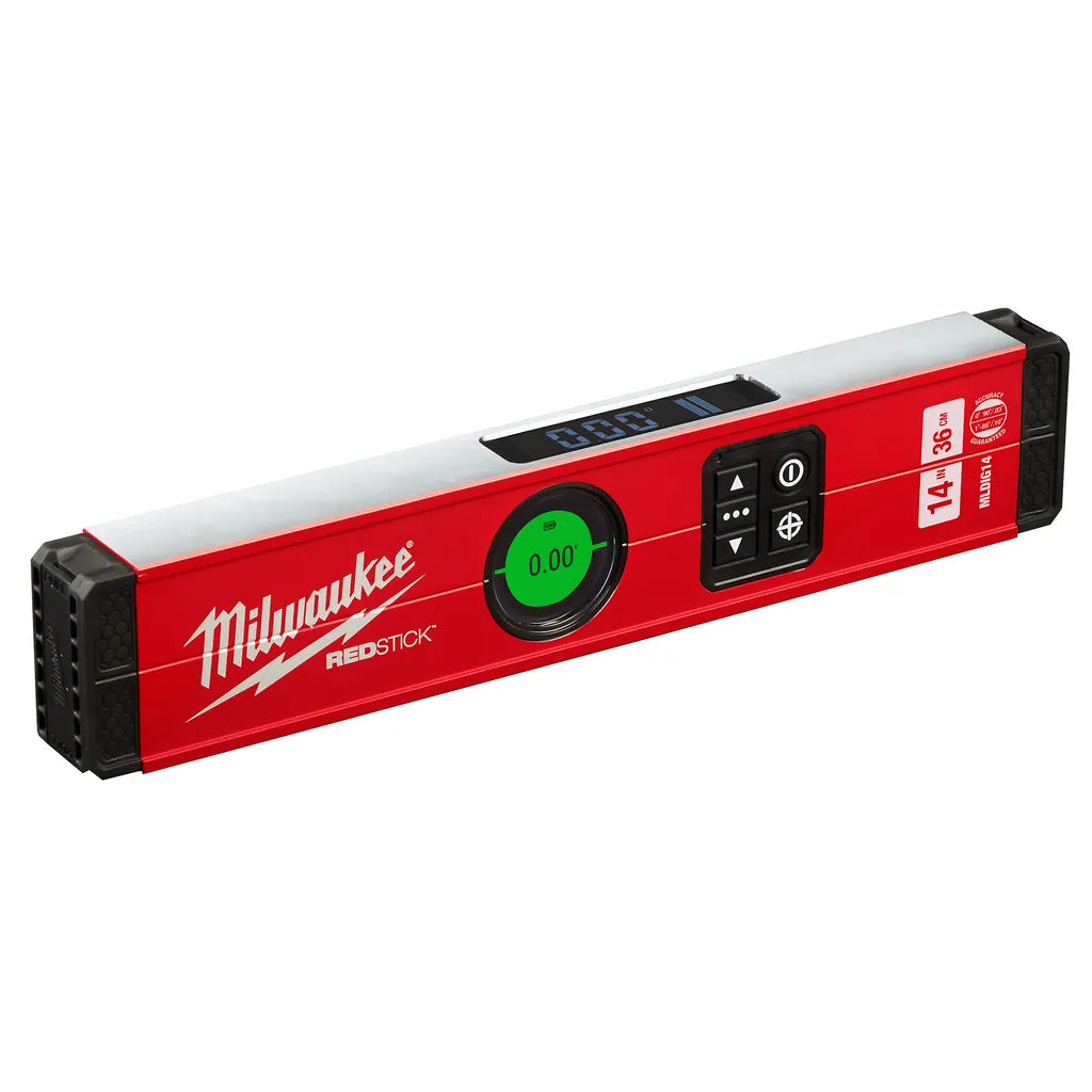 14 In. Redstick Digital Level With Pinpoint Measurement Technology-Milwaukee-MLDIG14-4705