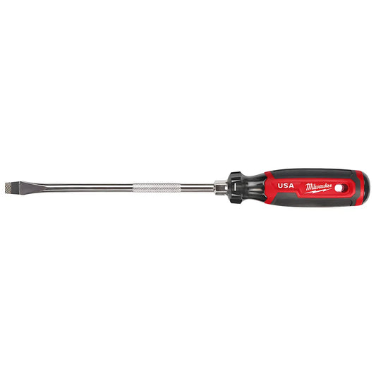 3/8" Slotted 8" Cushion Grip Screwdriver (Usa)-Milwaukee-MT209-5799