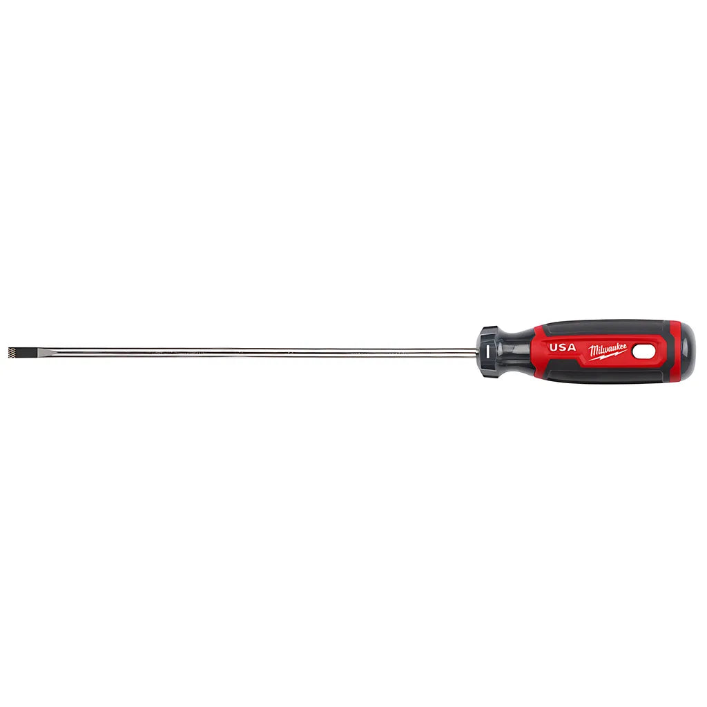 3/16" Cabinet 8" Cushion Grip Screwdriver (Usa)-Milwaukee-MT213-5535