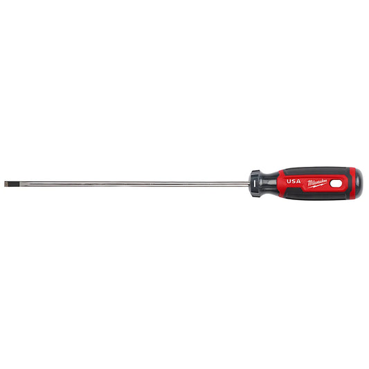 3/16" Cabinet 8" Cushion Grip Screwdriver (Usa)-Milwaukee-MT213-5535