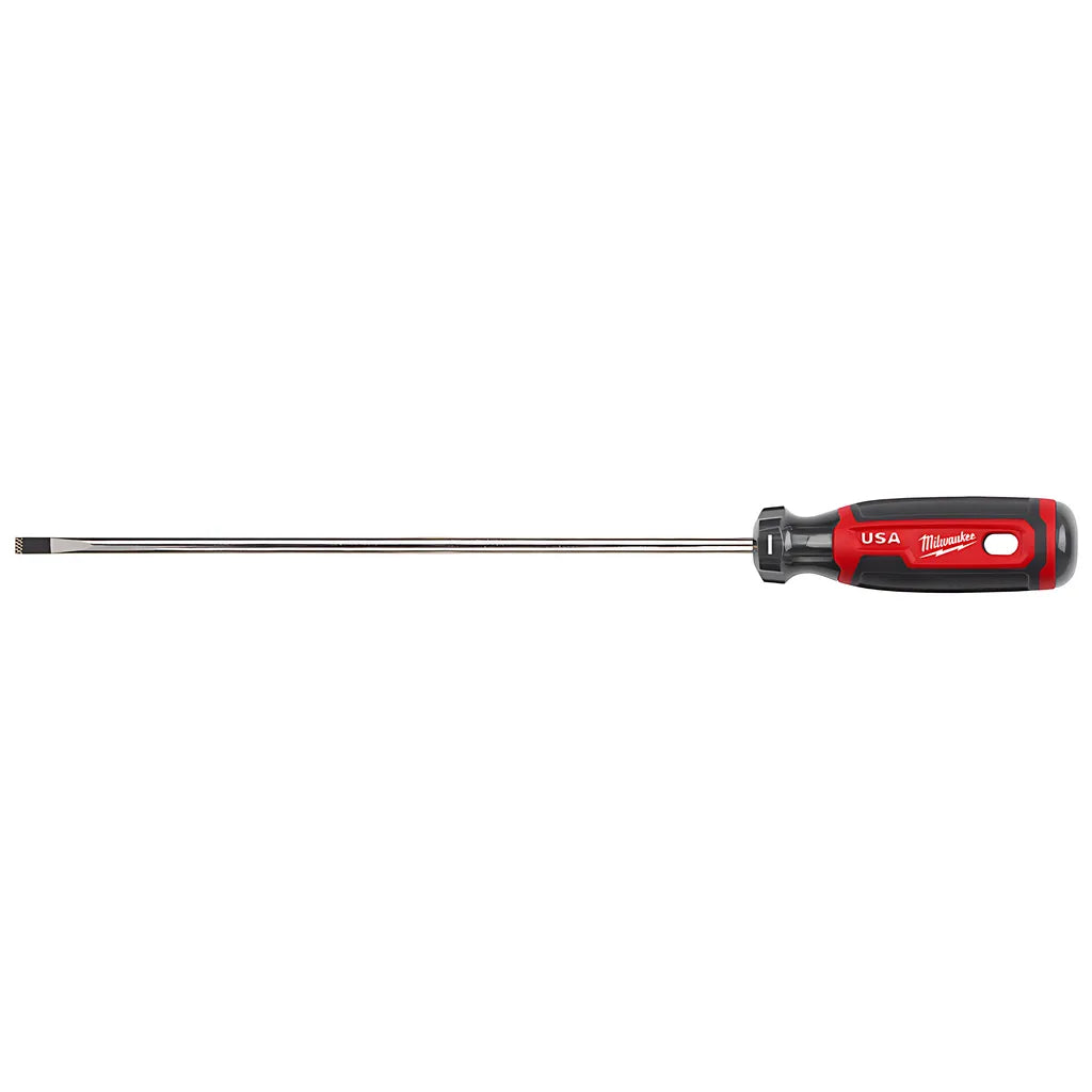 1/4" Cabinet 10" Cushion Grip Screwdriver (Usa)-Milwaukee-MT214-3906