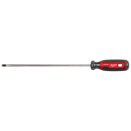 1/4" Cabinet 10" Cushion Grip Screwdriver (Usa)-Milwaukee-MT214-3906