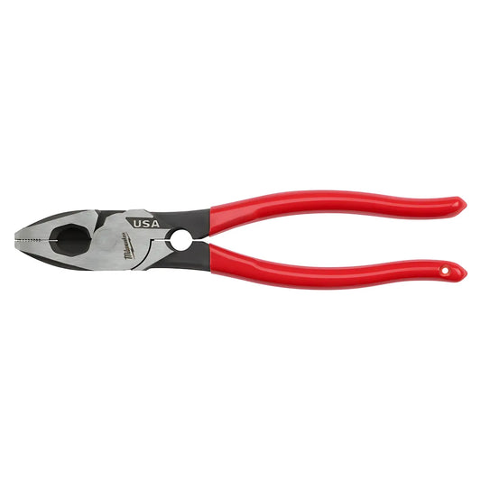 9" Lineman'S Dipped Grip Pliers W/ Thread Cleaner (Usa)-Milwaukee-MT500T-7063