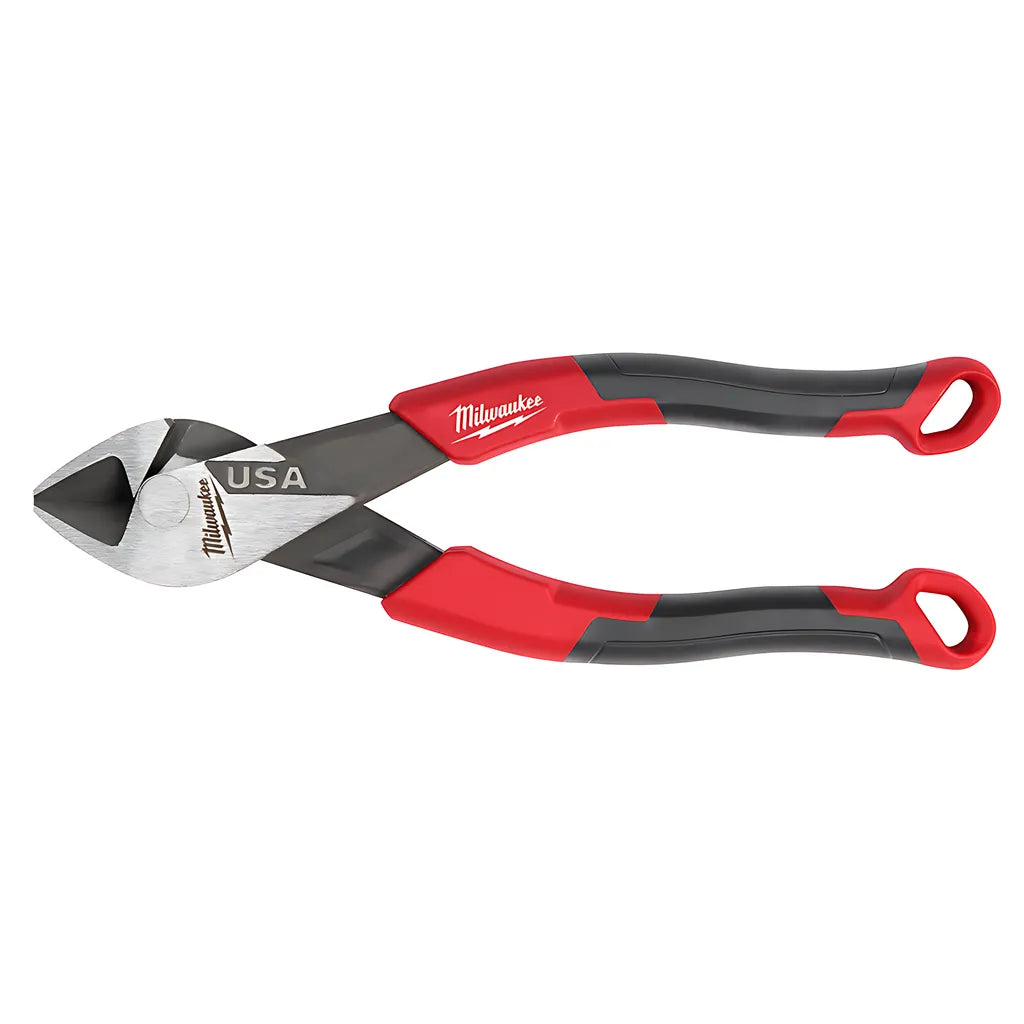 6" Diagonal Comfort Grip Cutting Pliers (Usa)-Milwaukee-MT556-6583