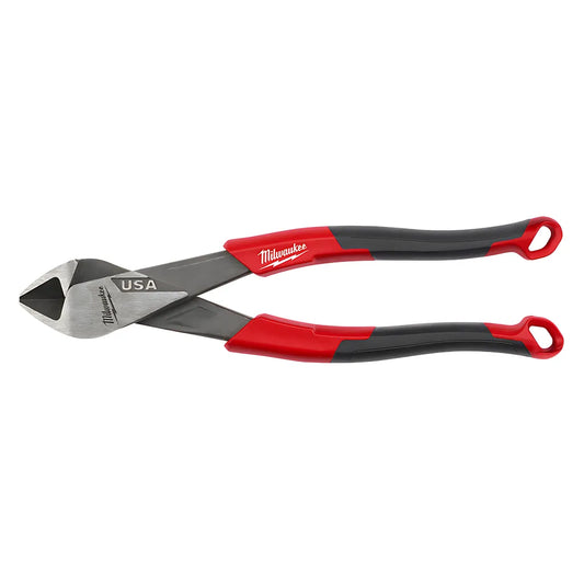 8" Diagonal Comfort Grip Cutting Pliers (Usa)-Milwaukee-MT558-6909