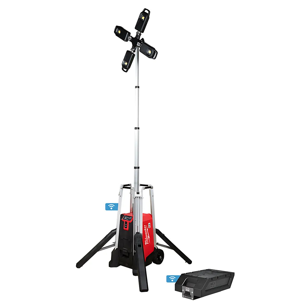 Mx Fuel Rocket Tower Light/Charger-Milwaukee-MXF041-1XC-10216