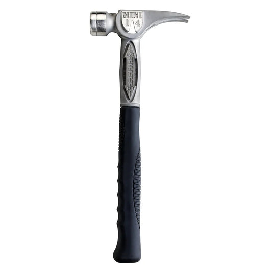 Tibone Mini-14 Oz Smooth Face Hammer With 16 In. Straight Titanium Handle-Milwaukee-TBM14RSS-11961