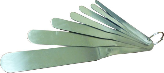 ONE SET OF STAINLESS STEEL SPATULAS -W/O RUBBER GRIP