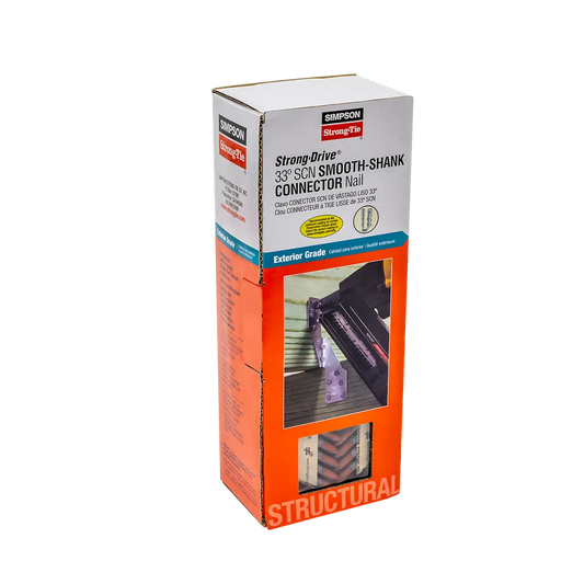 Strong-Drive® 33° Scn Smooth-Shank Connector Nail - 1-1/2 In. X .148 In. Hdg (500-Qty)-N10HDGPT500-SP3535-3825