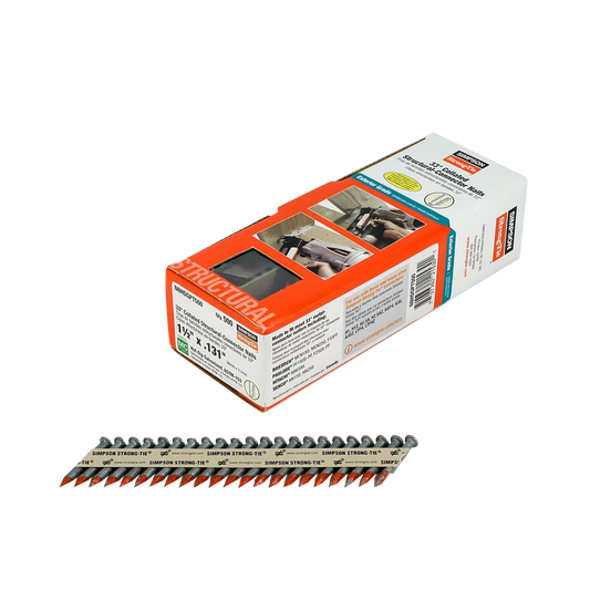 Strong-Drive® 33° Scn Smooth-Shank Connector Nail - 1-1/2 In. X .131 In. Hdg (500-Qty)-N8HDGPT500-SP7439-7940