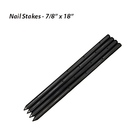 7/8" x 18" NAIL STAKES - 10 STAKES PER BUNDLE