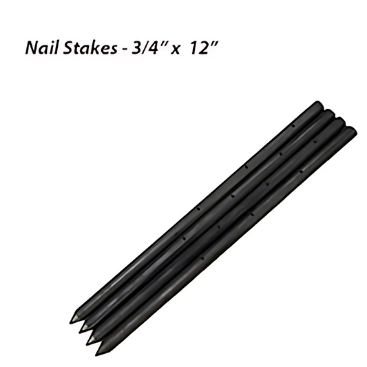 3/4" x 12" NAIL STAKES - 10 STAKES PER BUNDLE