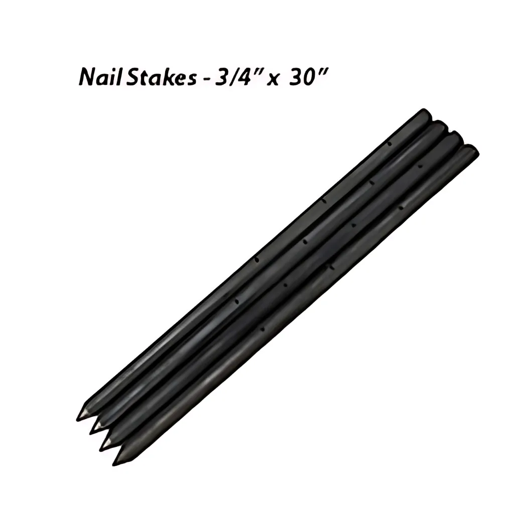 3/4" x 30" NAIL STAKES - 10 STAKES PER BUNDLE