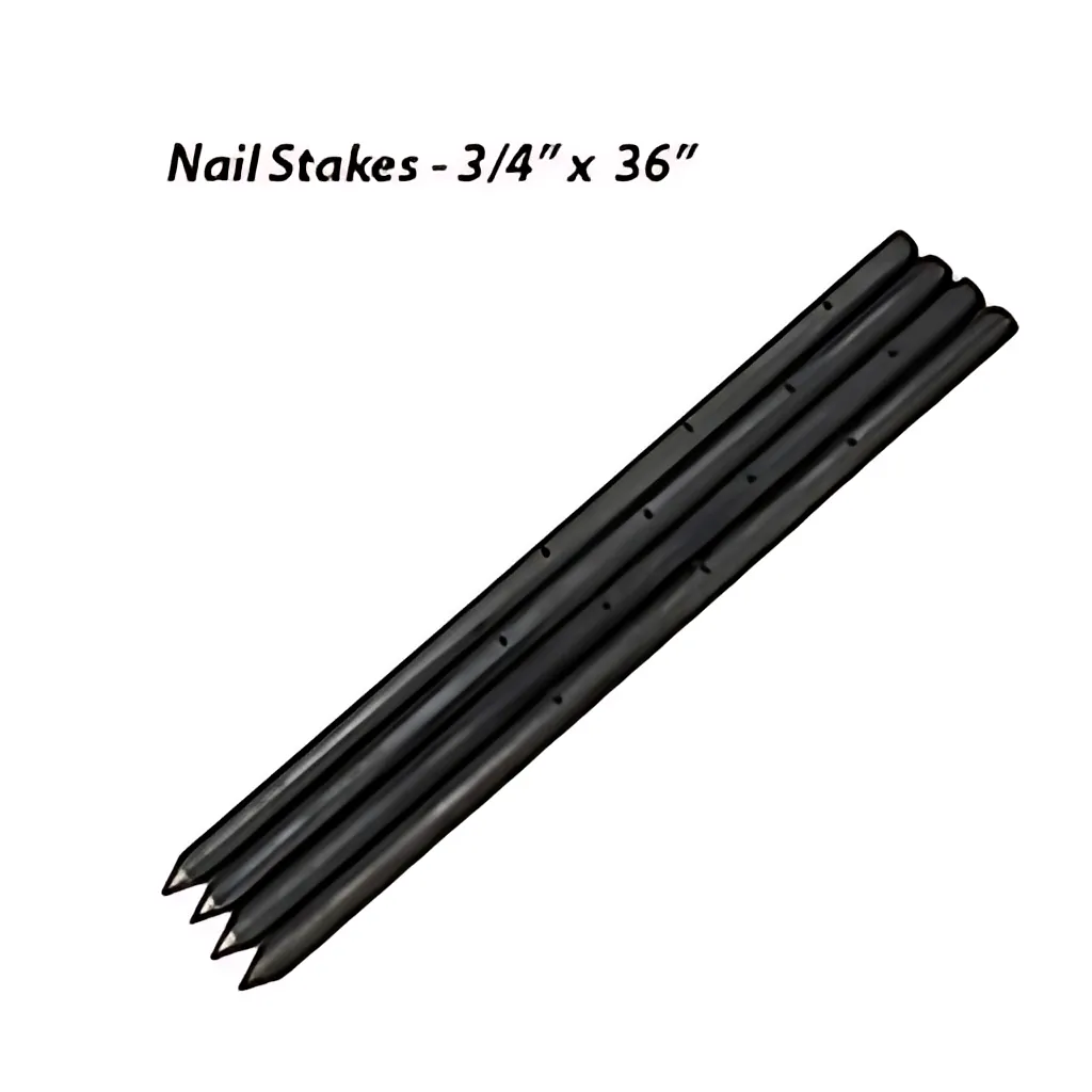 3/4" x 36" NAIL STAKES - 10 STAKES PER BUNDLE