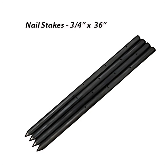 3/4" x 36" NAIL STAKES - 10 STAKES PER BUNDLE