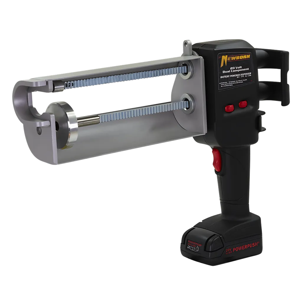 20 Volt Li-Ion - 1400Lbs Max Force - 750Ml X 75Ml /28 Oz Dual Component Cartridge-NBB-0051-20V-825-262