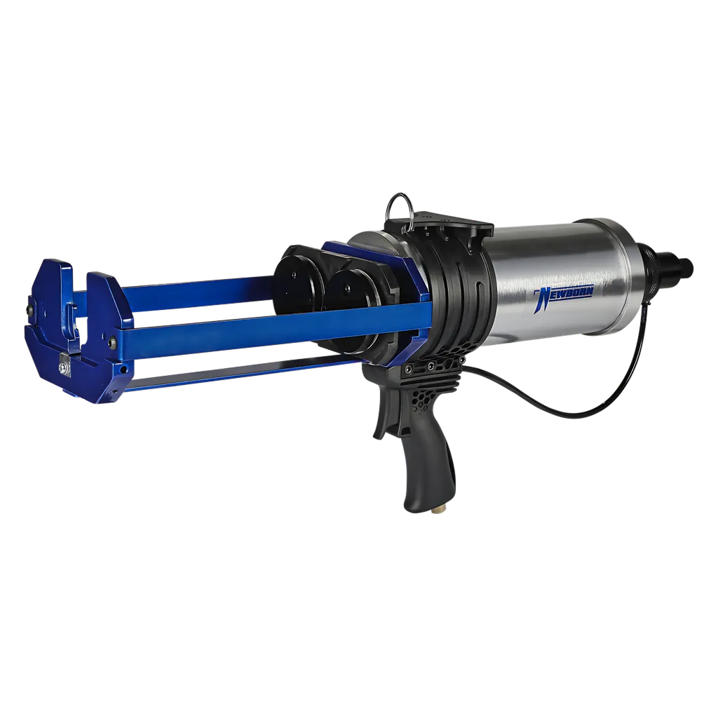 4" Cylinder - Nominal Thrust 1100 Lbs @ 100Psi - 300Ml X 300Ml - 300Ml X 150Ml - 150Ml X 150Ml - 150Ml X 75Ml Dual Component Applicator-NBB-0103-850A30-314