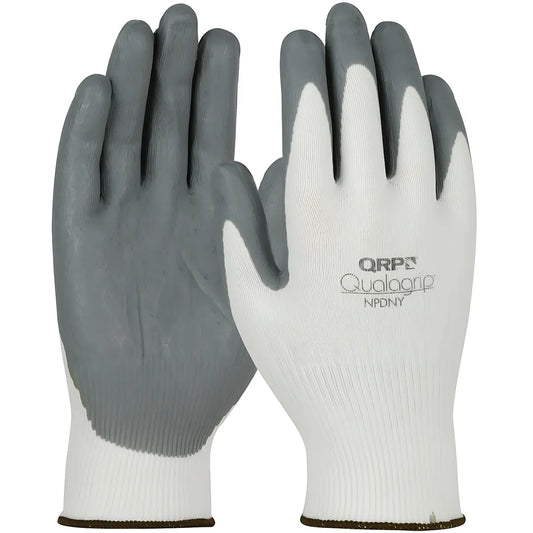 Qrp Npdny-2X Seamless Knit Nylon Glove With Nitrile Grip On Palm & Fingers NPDNY-2X-24315