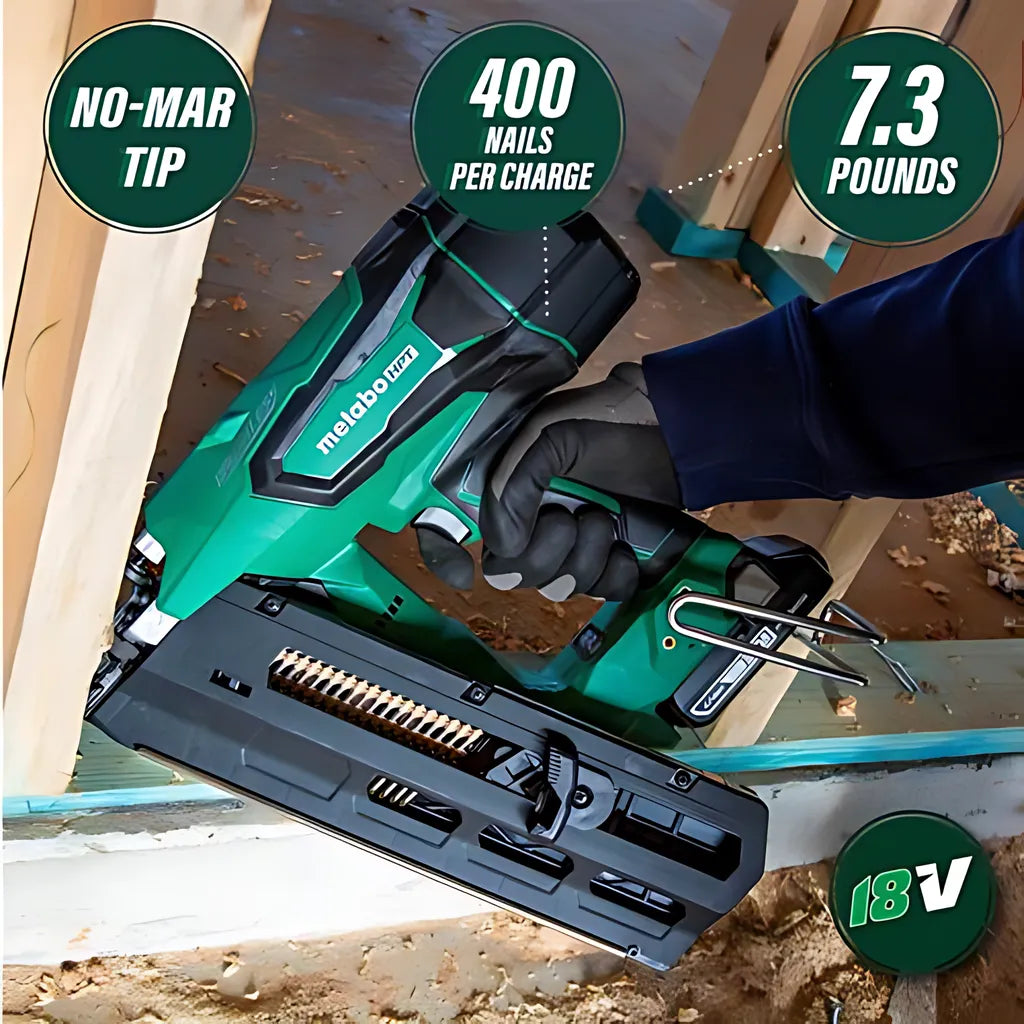 3-1/2" 18V Cordless Plastic Strip Framing Nailer (Tool Body Only)-NR1890DRSQ7M-732