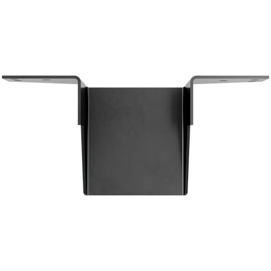 Ohu Black Powder-Coated Ornamental Joist Hanger For 4X6 With Strong-Drive® Sds Screws-OHU46-SDS3-SP2743-3000