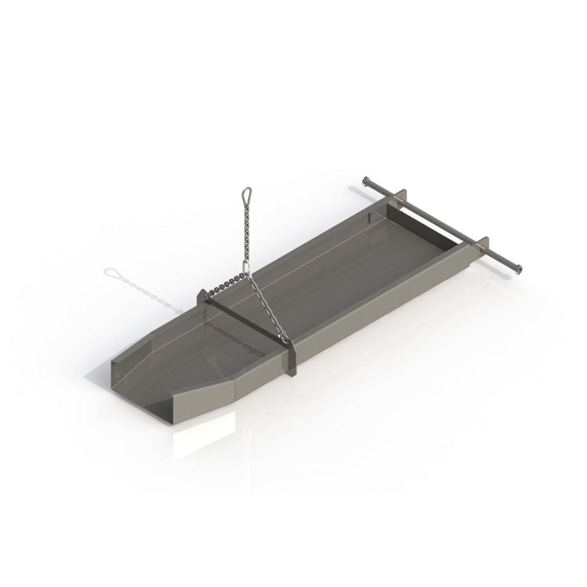 Plate 2000 Side, 4-1/2" X 20" X 72", Long, Tapered To 5-15/16" X  14-5/8" - CBS-SRL-200 — Plate 2000