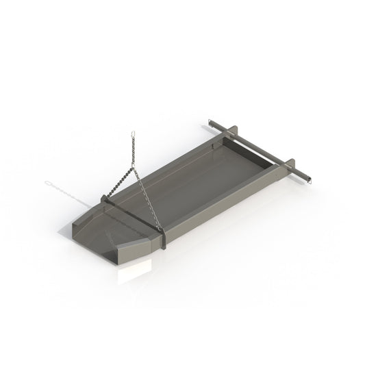 Plate 2000 Side, 5-1/2" X 30" X 86-3/4", Short, Tapered To 6-15/16" X 23-1/8" - CBS-SRS-500 — Plate 2000