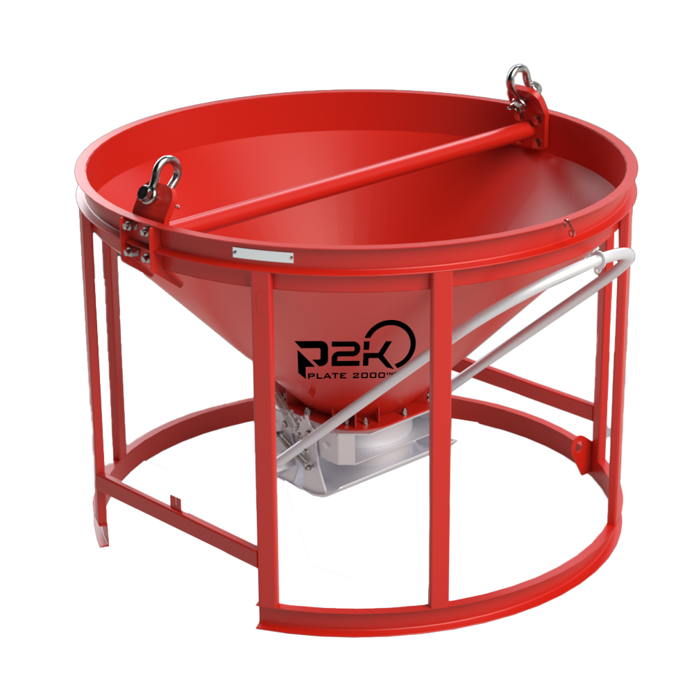 Plate 2000 Cbs - Steel Bucket - P2K-CBS-250 — Plate 2000