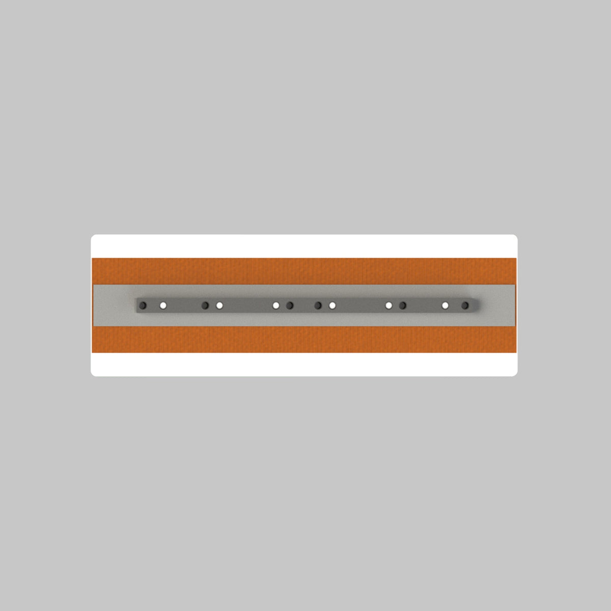 Plate 2000 6’’ X 18’’ X 0.375’’ - TR618375PRP — Plate 2000