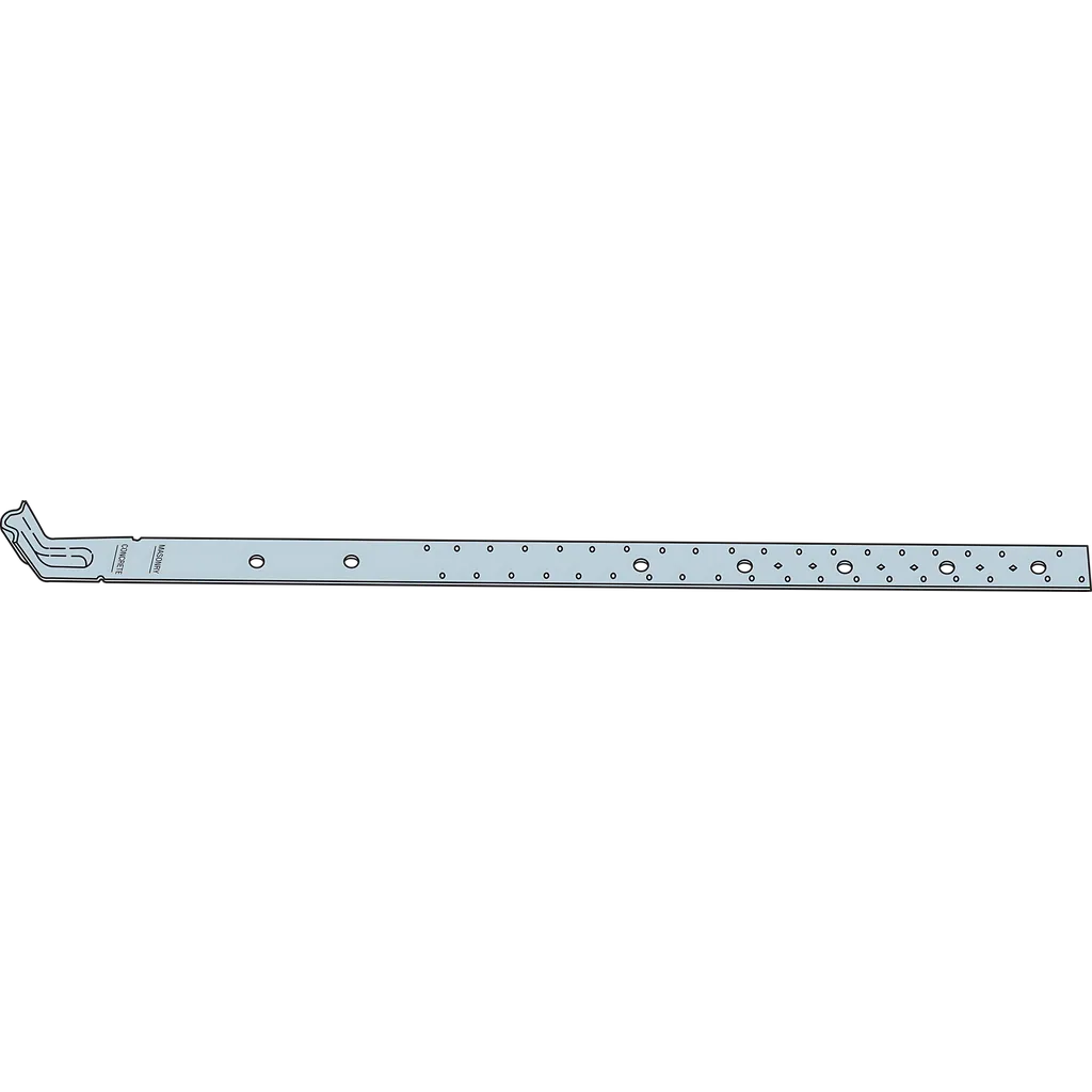 Pa 70 In. 12-Gauge Galvanized Purlin Anchor-PA68-SP8487-9044