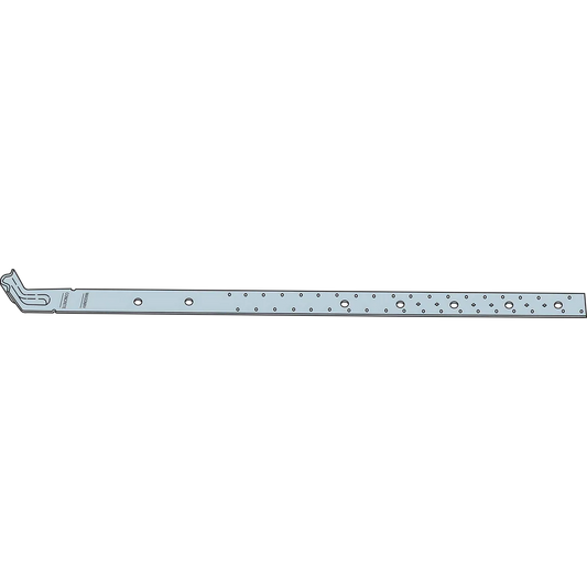 Pa 70 In. 12-Gauge Galvanized Purlin Anchor-PA68-SP8487-9044