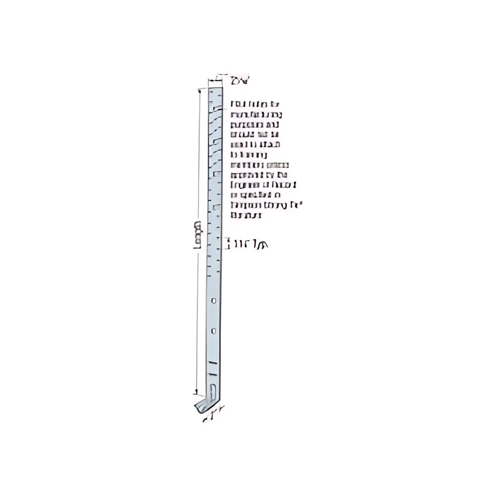 Pa 70 In. 12-Gauge Zmax® Galvanized Purlin Anchor-PA68Z-SP8559-9120