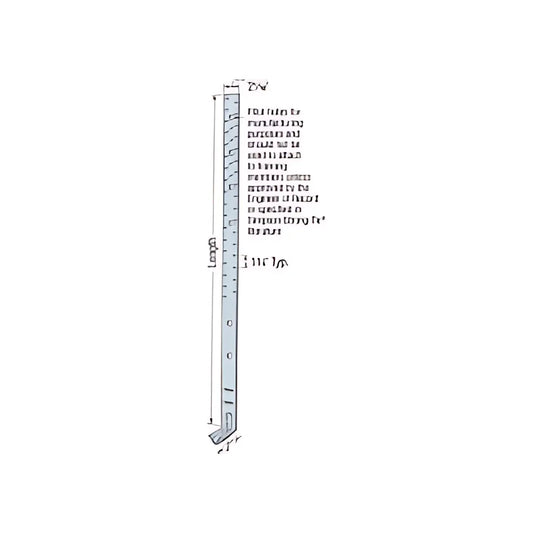 Pa 70 In. 12-Gauge Zmax® Galvanized Purlin Anchor-PA68Z-SP8559-9120